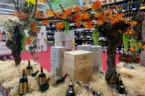 -5 %, la GD se foire aux vins