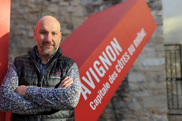 Damien Gilles est le nouveau président du syndicat des vignerons des côtes du Rhône