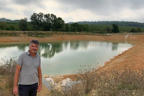 Une retenue pour irriguer les vignes, et aider les pompiers