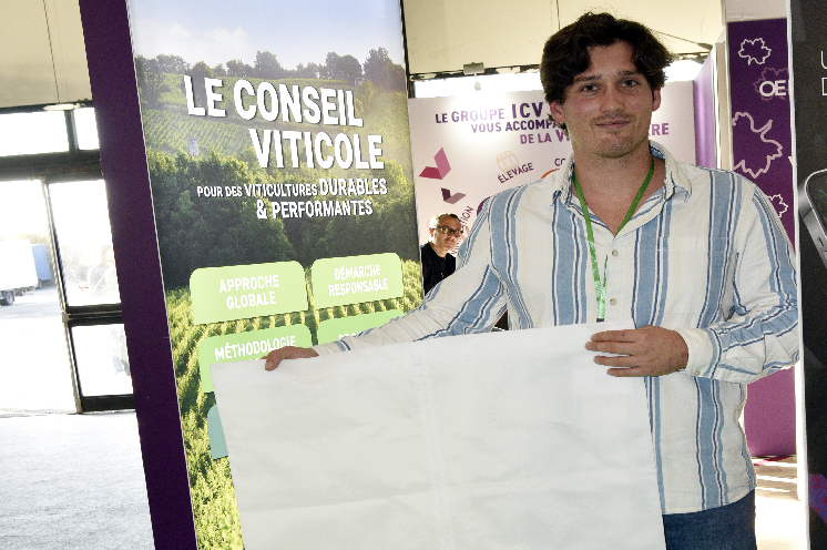 Un simple sac pour filtrer les bourbes et toutes les autres nouveautés oeno vues au Vinitech