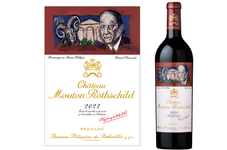 Ovin rouge et daron Phillipe pour Mouton-Rothschild 2022