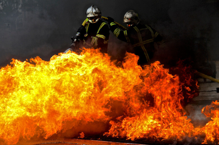 100 m² de cru classé en 1855 emportés par les flammes