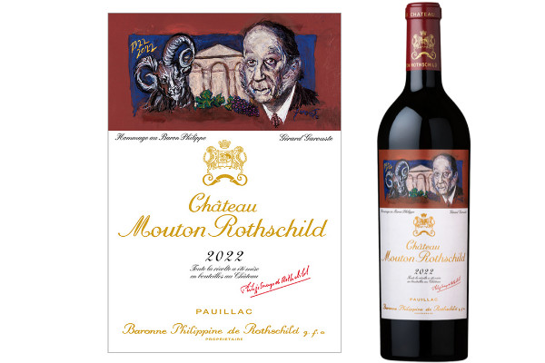 Ovin rouge et daron Phillipe pour Mouton-Rothschild 2022