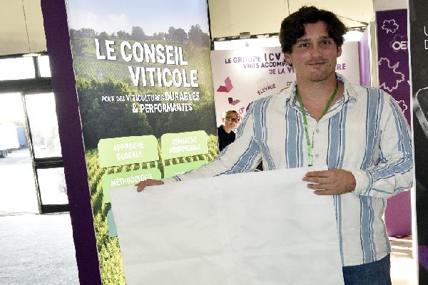 Un simple sac pour filtrer les bourbes et toutes les autres nouveautés oeno vues au Vinitech