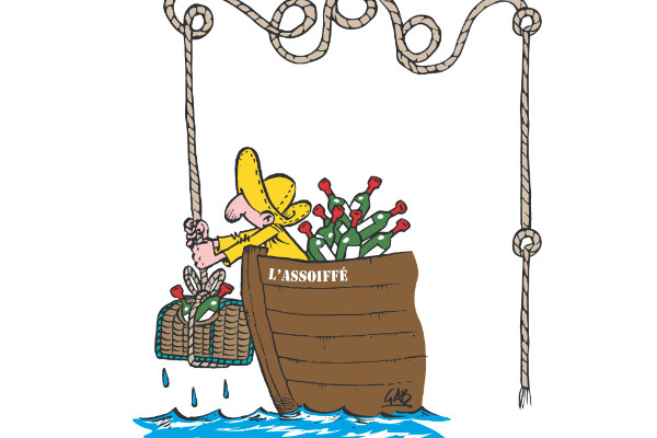 Gab illustre les vins de la Ficelle 2024