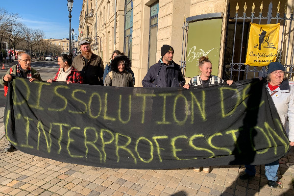 7 vignerons en tête de listes électorales pour la Confédération Paysanne