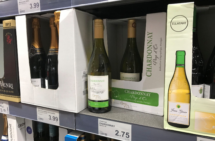 Aldi coupe court sa pub et le courroux des vins de Bourgogne