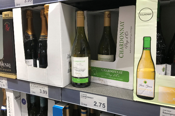 Aldi coupe court sa pub et le courroux des vins de Bourgogne