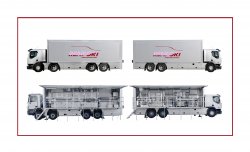 Un camion d’embouteillage RENFORT pour la capsule à vis Stelvin®lux+ d’AMCOR