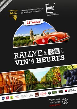 Le Rallye des Vin’4 Heures fête ses 21 ans
