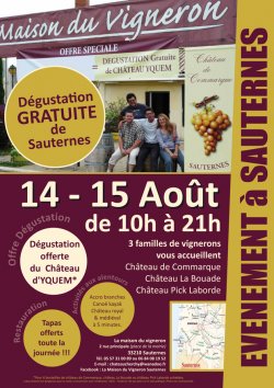 Le Sauternes, apéritif de l'été avec 6 jeunes vignerons de Sauternes & Barsac