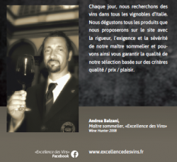 Excellence des Vins : Sélection Italienne Online