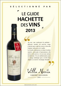 Villa Noria et sa première étoile au Guide Hachette