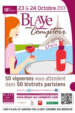 18EME EDITION DE BLAYE AU COMPTOIR A PARIS