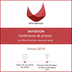 LES WINE STARTUPS - DEUX ANS APRÈS - Conférence de presse @ VINEXPO