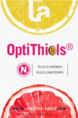 OptiThiols®  POUR OPTIMISER LA RÉVÉLATION DU POTENTIEL THIOL