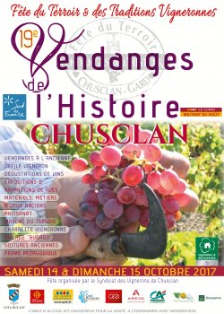 Chusclan : Les vendanges  de l'Histoire