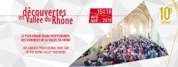 Découvertes en Vallée du Rhône du lundi 15 au jeudi 18 avril 2019