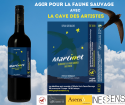 Cuvée Spéciale « Martinet » pour la faune sauvage