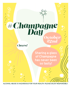 Save the Date: Champagne Day is coming back on October 22, 2021! 