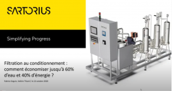 Replay webinaire : Filtration au conditionnement : comment économiser jusqu'à 60% d'eau et 40% d'énergie ?