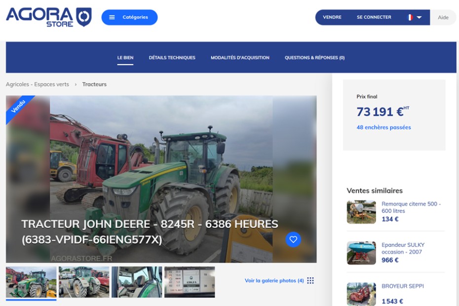 7 bonnes raisons de choisir Agorastore pour vendre vos matériels viticoles aux enchères 7 bonnes raisons de choisir Agorastore pour vendre vos matériels viticoles aux enchères