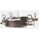 Trappe Inox - Accessoire pour contenants en terre cuite et grs